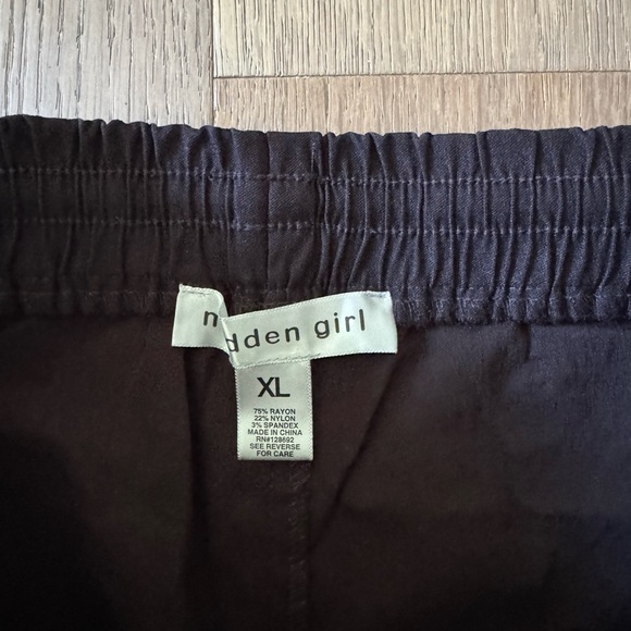 Madden girl women’s black athletic style pock casual jogger pants size XL - Picture 3 of 4